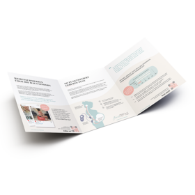 Flyer Geburts TENS Wirkung